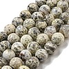Faceted Natural Fire Crackle Agate Beads Strands G-F447-12mm-H03-2