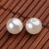 Round Imitation Pearl Acrylic Beads OACR-L004-2008-2