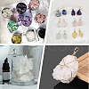 AHADERMAKER 500G Natural Quartz Crystal Beads G-GA0001-44-5
