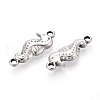 304 Stainless Steel Connector Cabochon Settings STAS-T065-41P-2