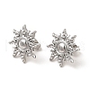 Non-Tarnish 304 Stainless Steel Sun Stud Earrings for Women EJEW-I281-21P-1