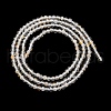 Natural White Topaz Beads Strands G-RM241221-A9-5
