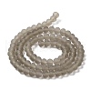 Transparent Glass Beads Strands X1-EGLA-A034-T4mm-MD16-3