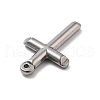 304 Stainless Steel Pendants STAS-Z091-08AS-01-2