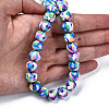 Handmade Polymer Clay Beads Strands CLAY-T020-01-6