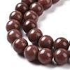 Natural Rhodonite Round Bead Strands G-J302-10-10mm-3