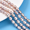 Natural Cultured Freshwater Pearl Beads Strands PEAR-N012-AA-03-1