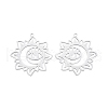Non-Tarnish 201 Stainless Steel Pendants STAS-N090-LA899-1-1