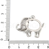 Brass Pendant Cabochon Settings KK-S521-17I-P-3