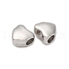 304 Stainless Steel Beads STAS-C128-04A-P-2