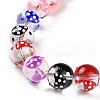 Handmade Lampwork Beads Strands LAMP-E033-01I-4