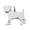 Non-Tarnish 304 Stainless Steel Pendants STAS-E205-12P-1