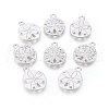 Tibetan Style Alloy Pendants TIBEP-GC017-P-RS-1