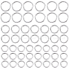 SOFPLATE 1200Pcs 3 Styles 304 Stainless Steel Open Jump Rings STAS-SP0001-67-1