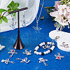 SUNNYCLUE 24Pcs 12 Colors Alloy Pendant Decorations HJEW-SC0003-01-4