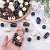 Gorgecraft 150Pcs Natural Wood Beads WOOD-GF0002-17-3