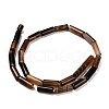 Dyed Natural Agate Beads Strands G-G203-01E-3
