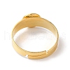 Adjustable 304 Stainless Steel Finger Rings Components STAS-F149-21G-A-3