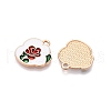 Valentine's Day Theme Alloy Enamel Pendants ENAM-T020-50C-01-2