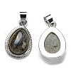 Natural Labradorite Pendants G-M405-05P-1