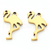 PVD Vacuum Plating 304 Stainless Steel Pendants STAS-N092-36G-2