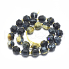 Natural Tiger Eye Beads Strands G-K303-A12-12mm-2