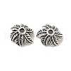 Mixed Style Tibetan Style Alloy Bead Caps TIBE-O006-26B-1