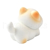 Cat with Tilted Head Resin Sculpture Display Decorations DJEW-V001-01D-2
