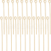 Beebeecraft Brass Eye Pins KK-BBC0012-23B-1