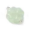 3Pcs 3 Colors Spray Painted Glass Pendants PALLOY-JF03522-01-3