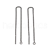 304 Stainless Steel Stud Earring Finding STAS-E161-07EB-2