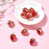 Transparent Resin Pendants RESI-CJC0011-47-5