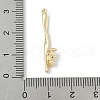 Brass Micro Pave Cubic Zirconia Pendants KK-M326-13A-G-3