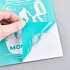 Self-Adhesive Silk Screen Printing Stencil DIY-WH0173-001X-3