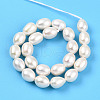 Natural Cultured Freshwater Pearl Beads Strands PEAR-N012-06X-2