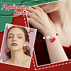 SUNNYCLUE 30Pcs Christmas Theme Plastic Pendants FIND-SC0011-39-5