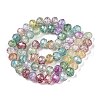 Transparent Glass Beads Strands GLAA-T023-4mm-A15-2