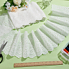 MAYJOYDIY US 5 Yards Cotton Embroidery Flower Lace Trim OCOR-MA0001-30-4