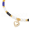 Adjustable Glass Seed Round Beaded Braided Bracelets BJEW-MZ00187-02-3