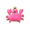 Ion Plating(IP) 201 Stainless Steel Charms X-STAS-A101-01A-02G-1