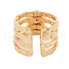 Ion Plating(IP) 304 Stainless Steel Multi-layer Open Cuff Rings RJEW-F167-05G-03-4