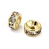 304 Stainless Steel Rhinestone Spacer Beads STAS-L285-001G-01-2
