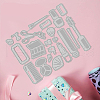 Carbon Steel Cutting Dies Stencils DIY-WH0263-0238-3