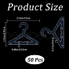 CRASPIRE 50Pcs Mini Acrylic Hangers for Earring Display EDIS-CP0001-06-2