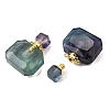 Gemstone Perfume Bottle Pendants G-L623-11G-3