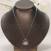 Classic Hollow Ramadan Castle Brass Pendant Necklaces for Women Vacation RG8789-1