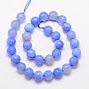 Natural Agate Bead Strands G-K166-07F-12mm-2