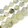 Natural Prehnite Beads Strands G-U023-A11-01-2