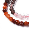Natural & Synthetic Mixed Gemstone Beads Strands G-D080-A01-03-13-3