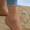 Double Layer Anklets for Women OZ8038-1